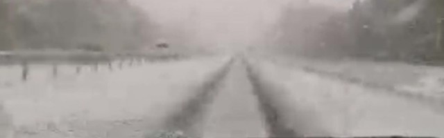 Reporter: Ootamatu lumi põhjustas esimesed õnnetused