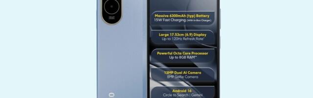 Poco C81 arrives with a 120Hz screen and 6,300 mAh battery, C81x tags along