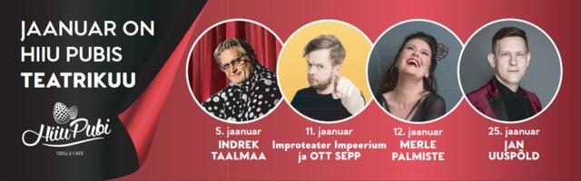 Tallinnas on uus kultuurimaja: jaanuar on Hiiu Pubis teatrikuu