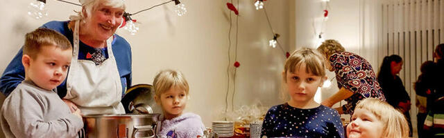 Käina lasteaias koguti raha spordivahendi jaoks