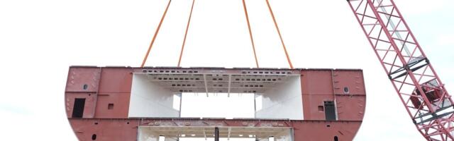 BLRT Grupp ehitas reisiparvlaeva plokid esimest korda Tallinnas