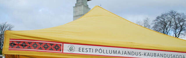 TRAKTORID LINNAS⟩  PÕLLUMEHED ANNAVAD ÜHISELT ÜLE EESTI MÄRKU TOIDUTOOTMISE TULEVIKU TOETUSEKS