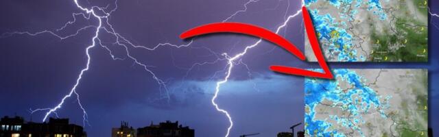 Srbija na udaru nevremena: Grmi i pljušti bez prestanka - Vršac u haosu, planinski krajevi zavejani (FOTO/VIDEO)