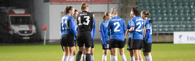 Eesti naiste jalgpallikoondis sai Tšehhi noortelt suure kaotuse