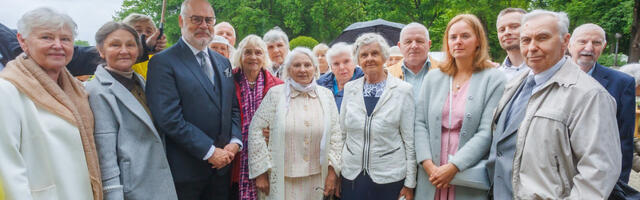 President Karise kõne juuniküüditamise 85. aastapäeval Kadriorus Roosiaias