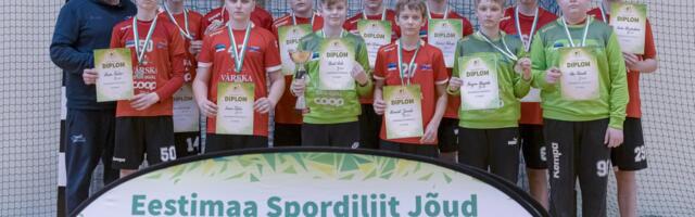 Põlva noored käsipallurid tulid Jõud meistrivõistlustel hõbedale