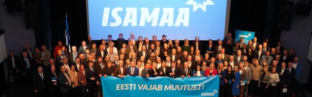 Isamaa avaldus Paides toimunud volikogul: valitsus lõpetagu poliitilised eksperimendid!