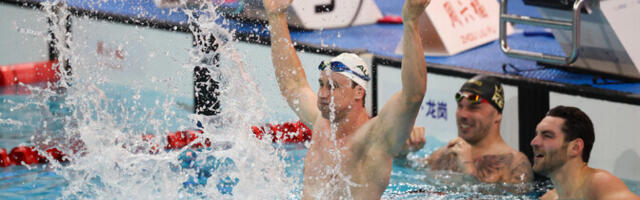 Austraalia ujuja purustas imetroode ajastu 50 meetri maailmarekordi