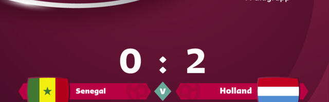 Holland alistas Senegali 2 : 0
