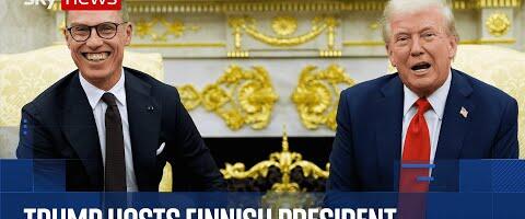 Trump: Ma kaitseksin Soomet, jõuliselt. Soome peaminister Orpo ja president Stubb Valges Majas