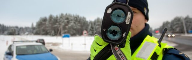 Tartumaal kihutanud autojuht jõudis soovitud sihtkoha asemel arestimajja