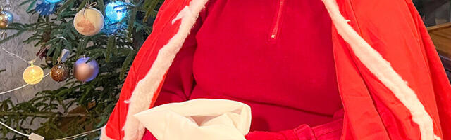 Jõulumemm alustas karjääri Näärivanana