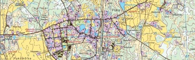 Paberkaardiga katmata valgeid ruute jääb Eestimaal üha vähemaks