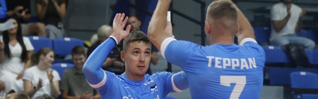 OTSE DELFI TV-s | EM-valiksarjaks valmistuv Eesti võrkpallimeeskond kohtub kontrollmängus Rootsiga