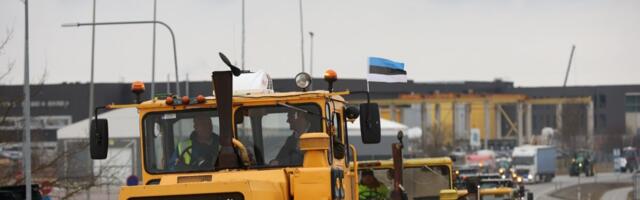 Suur fotogalerii: rahulik, kuid jõuline aktsioon tõi sajad masinad teele