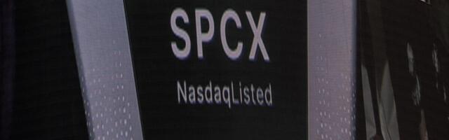 Börsidebüüdi teinud SpaceX-i aktsia langes teist päeva järjest