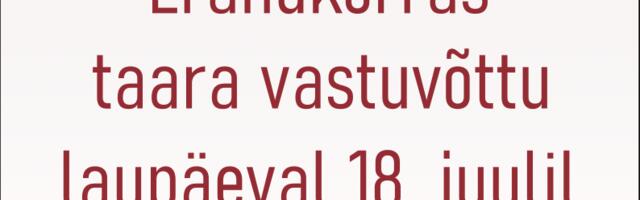 18. juulil ei toimu taara vastuvõttu