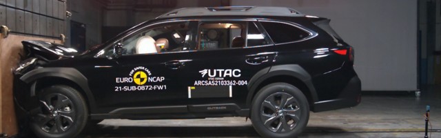 Uus Subaru Outback saavutas Euro NCAP-il mitu parimat tulemust