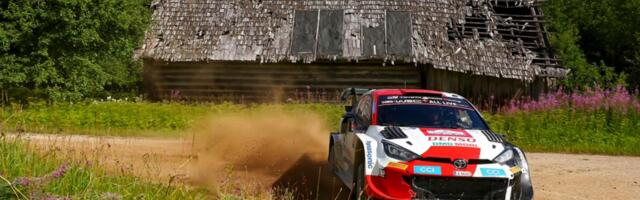 Kuuenda kiiruskatse võitis jälle Evans, Toyotad haarasid kaksikjuhtimise