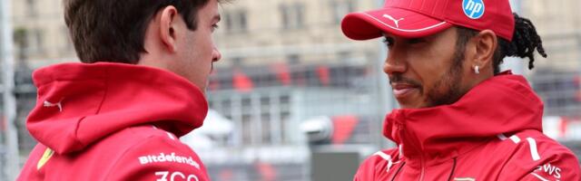VIDEO |  „See on lollus ja ebaaus!“ Leclerc oli tiimikorraldust eiranud Hamiltonis pettunud 
