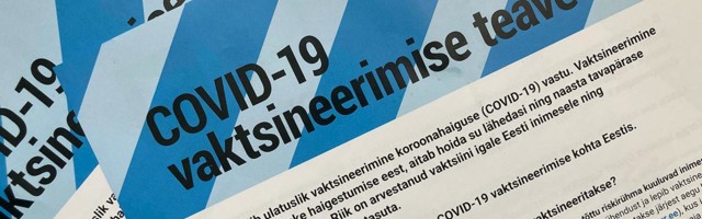 Pea 670 000 Eesti postkasti jõuab COVID-19 vaktsineerimise teabeleht