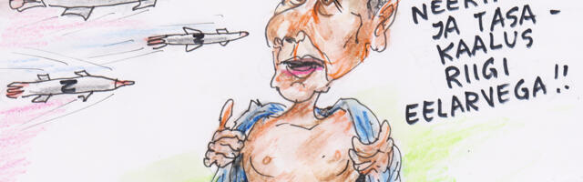 KARIKATUUR: Kui surra, siis vaktsineeritult ja tasakaalus riigi eelarvega!