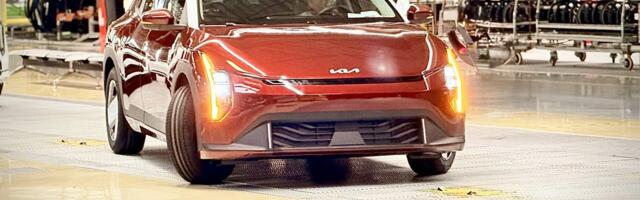 EV4 on esimene täiselektriline KIA, mis valmib Euroopas