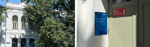 Ülikooli hoonete tähistamise ideekonkursi võitis töö „Kõik algab sinisest“