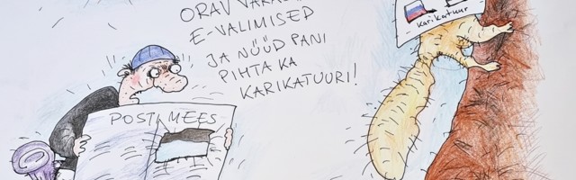 KARIKATUUR ⟩ Oravast ja karikatuurist