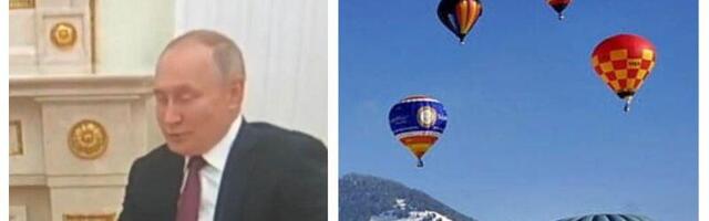 Mitte ainult sõda! Vladimir Putin saavutas kuumaõhupallide võistlusel tubli kolmanda koha