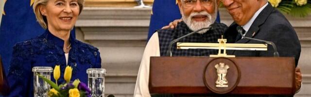 Euroopa Liit ja India jõudsid üksmeelele ajaloolise kaubandusleppe sõlmimiseks