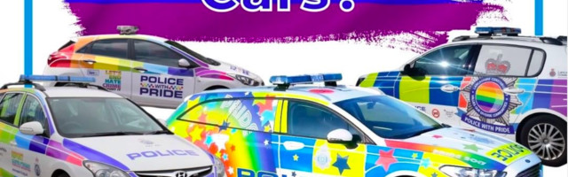 Ühendkuningriigi politsei saadab vihakurjategijate vastu vikerkaareautod