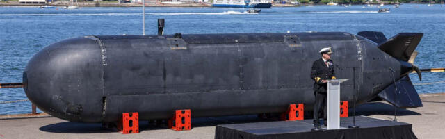 UK’s Royal Navy tests 40-foot submarine drone which can be operated from ‘the other side of the world’