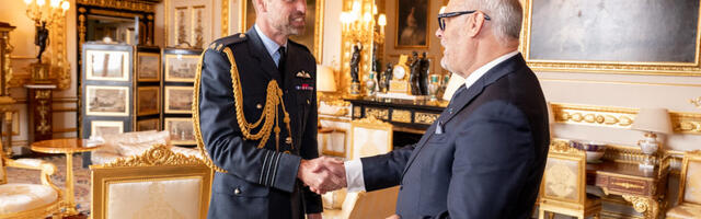 PILTUUDIS: President Alar Karis kohtus Windsori lossis prints Williamiga