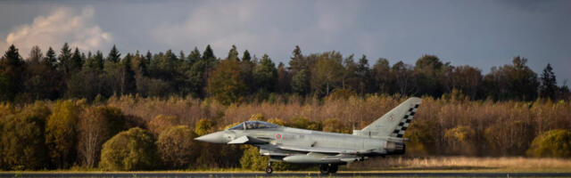 Liitlaste lennuvahendid harjutavad Eesti õhuruumis