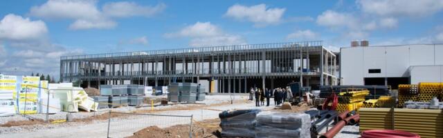 2023. aastal valmiv E-Piima uus tehasekompleks sai pidulikult nurgakivi
