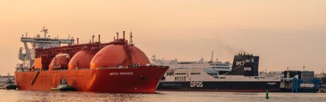 Klaipedasse jõudis septembri Eesti gaasivaru