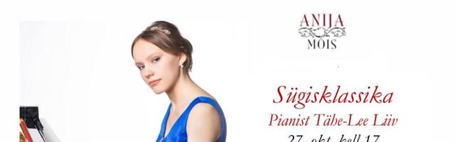 Sügisklassika. Pianist Tähe-Lee Liiv Anija mõisas