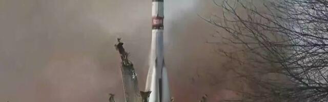 VIDEO | Eilne start Baikonuris kahjustas tõsiselt Vene mehitatud kosmoserakettide ainsat stardikompleksi