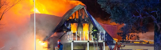Pooled põlenud pansionaadi elanikud koliti Jõhvi hooldekeskusesse