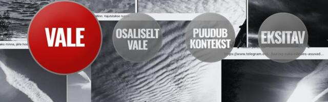 FAKTIKONTROLL | Kas lennuki kondensatsioonisabad on tegelikult keemiasabad?