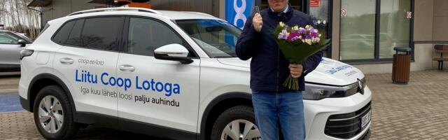 Lotoõnn kinkis Tartumaa mehele uhiuue auto