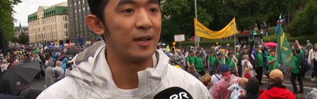 Eesti fänn Hiinast: laulupidu on kõigi Eestis elavate inimeste pidu