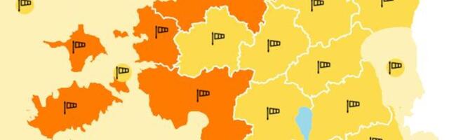 Tormihoiatus! Tuul kiirusega kuni 28 m/s möllab öösel Lääne-Eestis