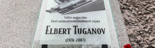 FOTOD | Eesti nukufilmi rajaja kodumaja Lasnamäel sai mälestustahvli