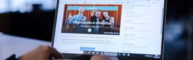Vikerraadio e-etteütlus toimub täna kell 10.25