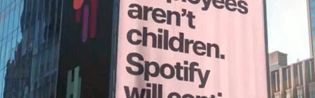 Spotify: meie töötajad pole lapsed ja võivad töötada ükskõik kust