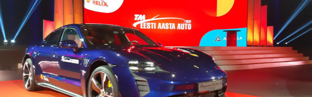Porsche Taycan on Eesti aasta auto 2021
