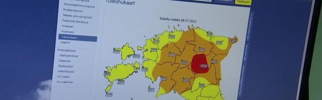 Reporter: Eesti metsades valitseb suur tuleoht