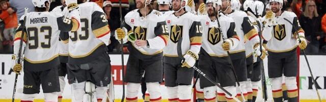 Vegas Golden Knights jõudis läänekonverentsi finaali